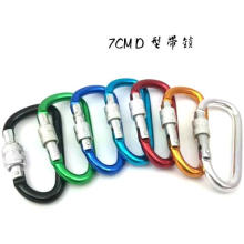 7mm D Shape Snap Hook for Bags and Climbing